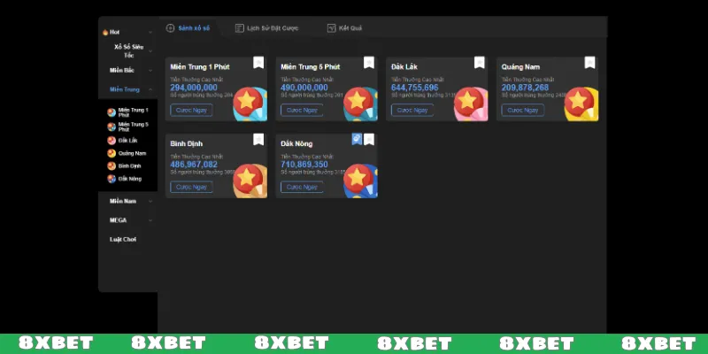 Xổ số Miền Trung - Nét riêng biệt, không pha lẫn